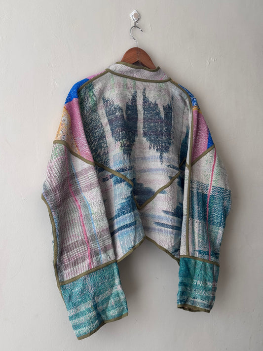 Leah Kantha Cropped Jacket