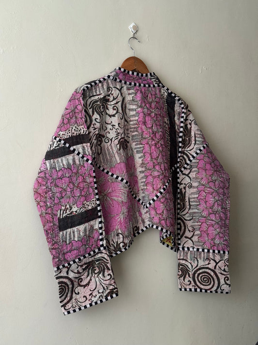 Leah Kantha Cropped Jacket