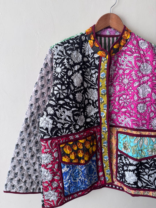 Patchwork Quilted Jacket