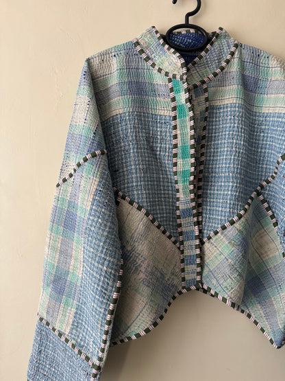 Leah Kantha Cropped Jacket