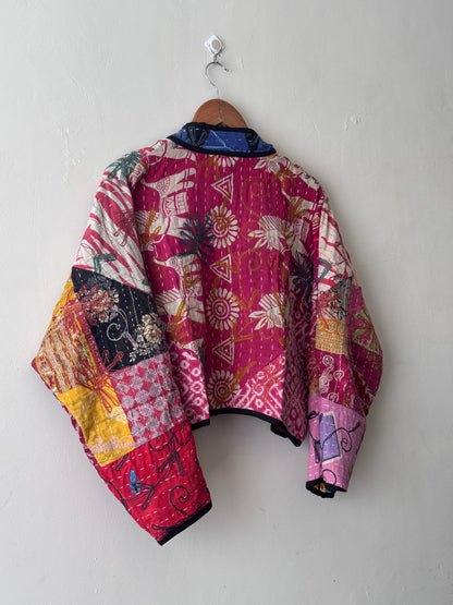 Cleo Cropped Kantha Jacket