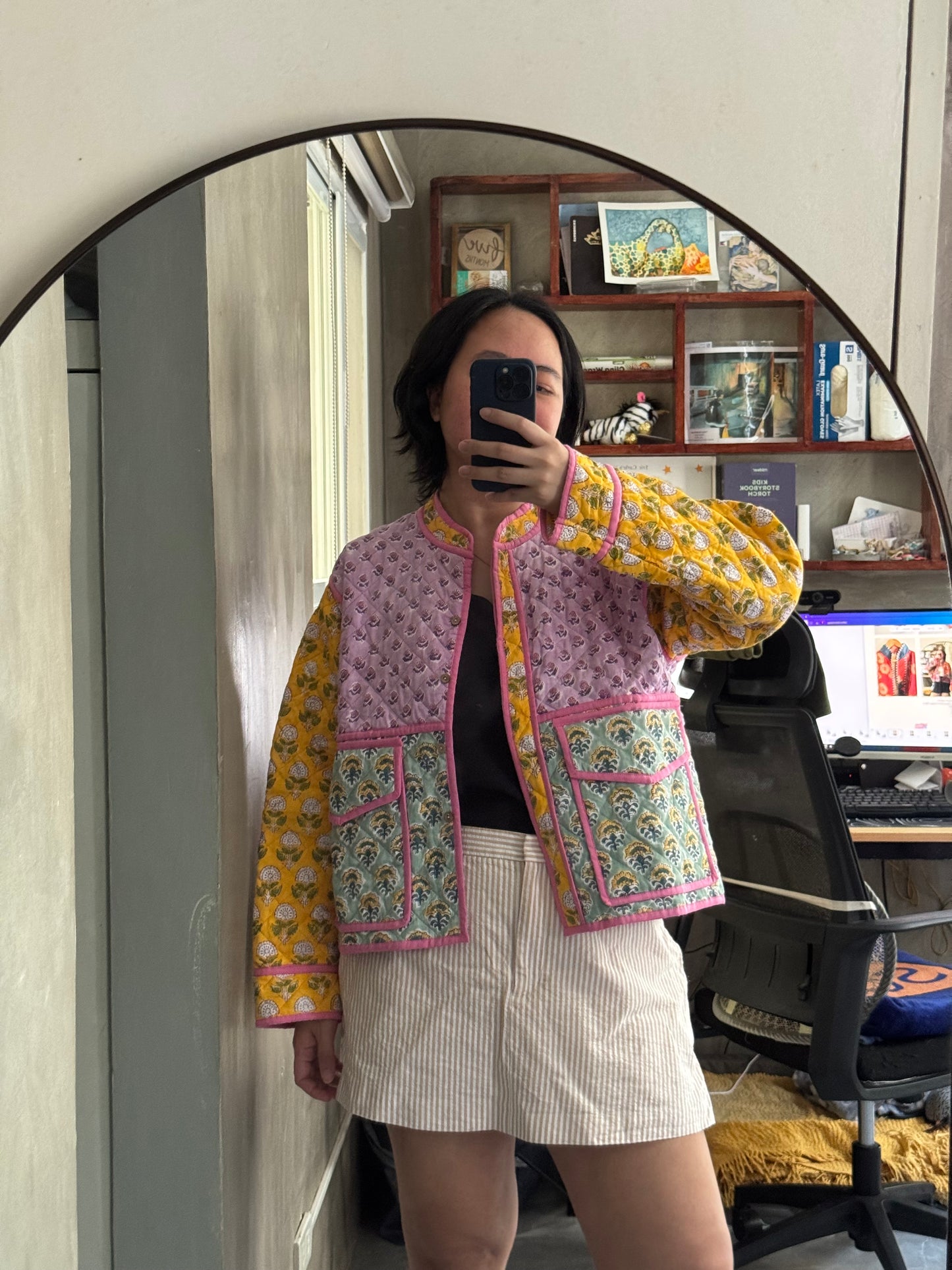 Patchwork Quilted Jacket