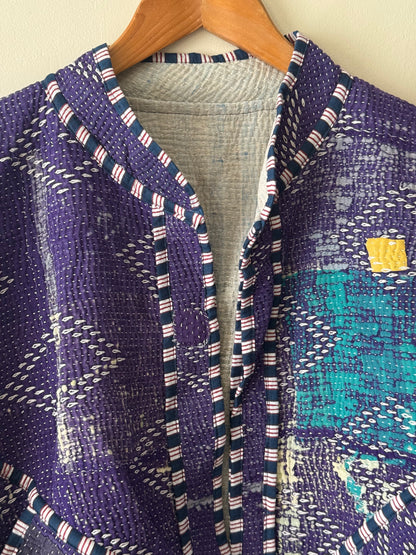 Leah Kantha Cropped Jacket