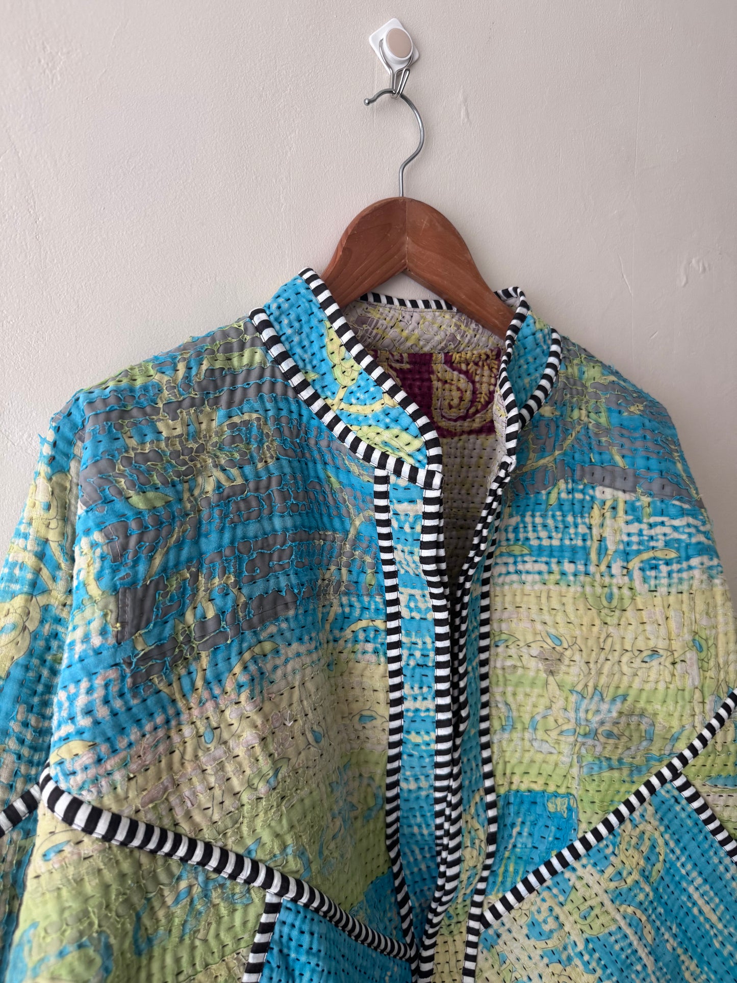Leah Kantha Cropped Jacket