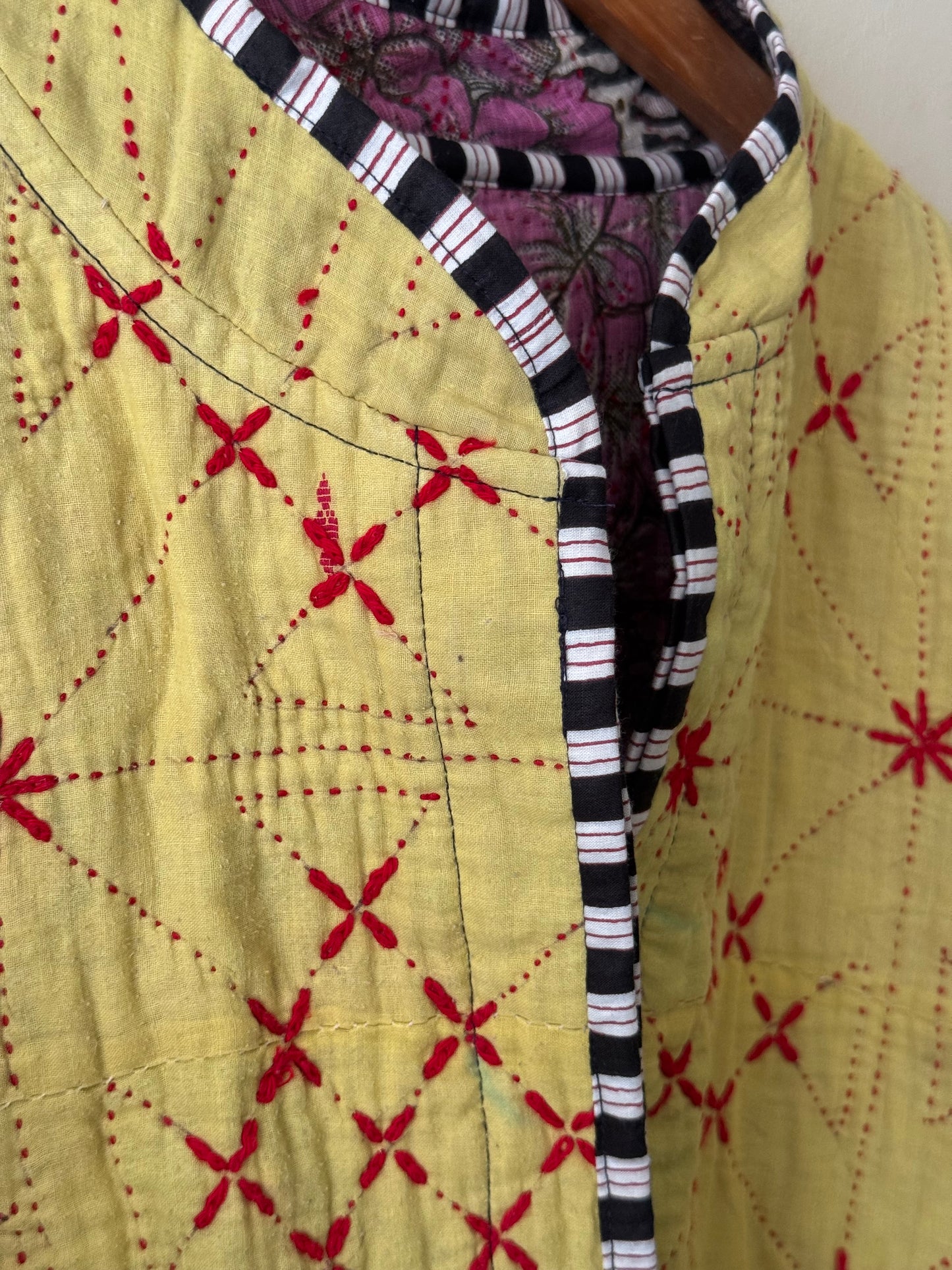 Leah Kantha Cropped Jacket