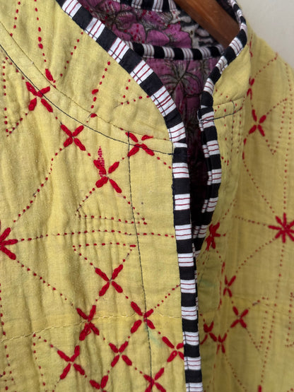 Leah Kantha Cropped Jacket