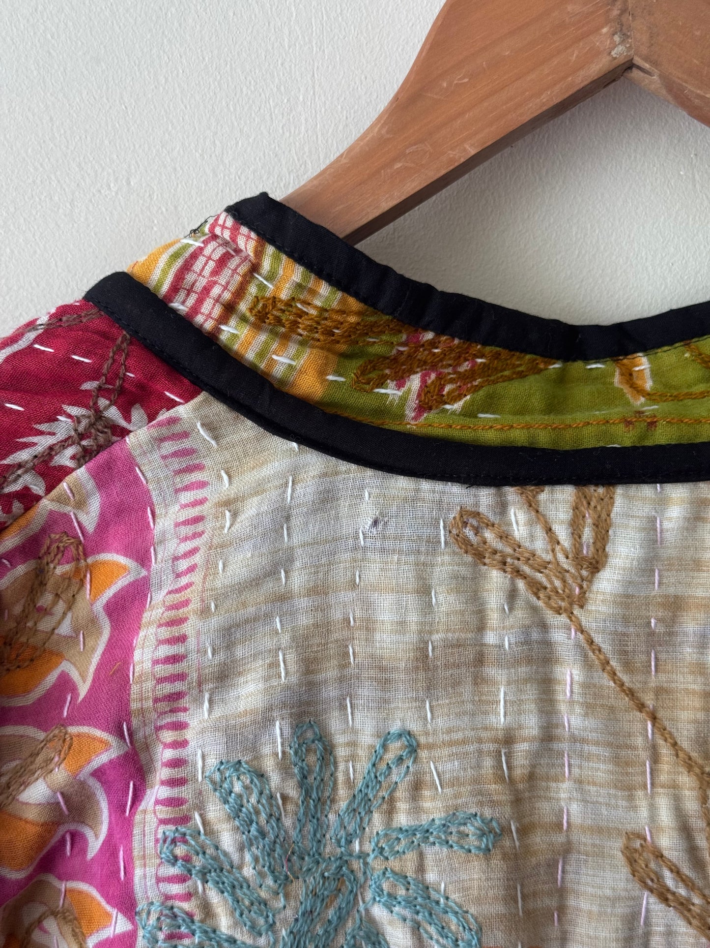 Cleo Cropped Kantha Jacket