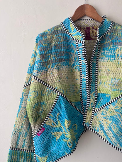 Leah Kantha Cropped Jacket