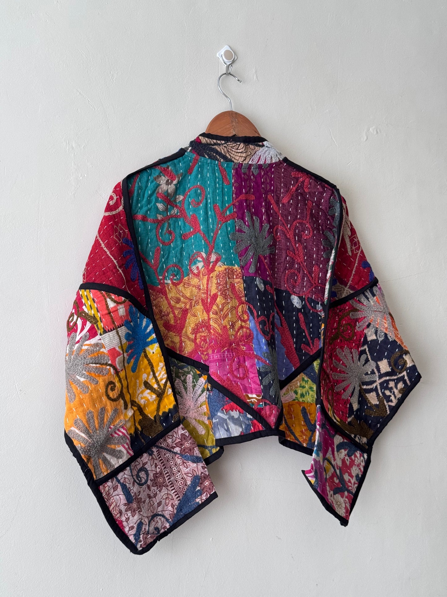 Cleo Cropped Kantha Jacket