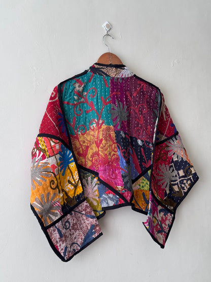 Cleo Cropped Kantha Jacket