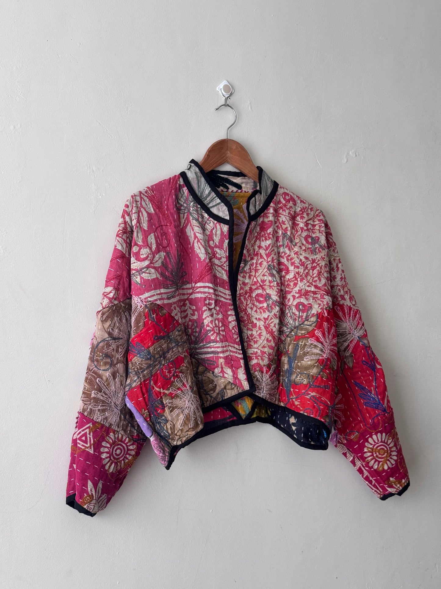 Cleo Cropped Kantha Jacket