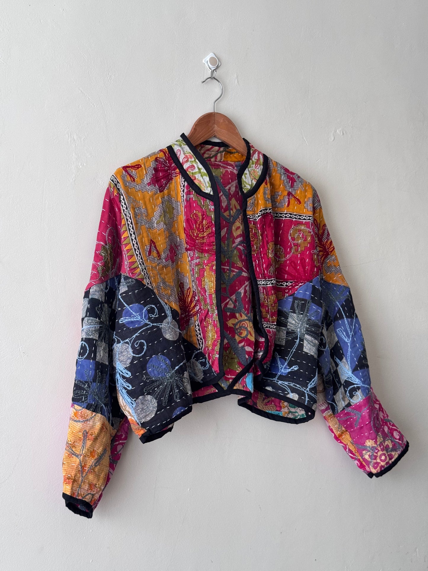 Cleo Cropped Kantha Jacket