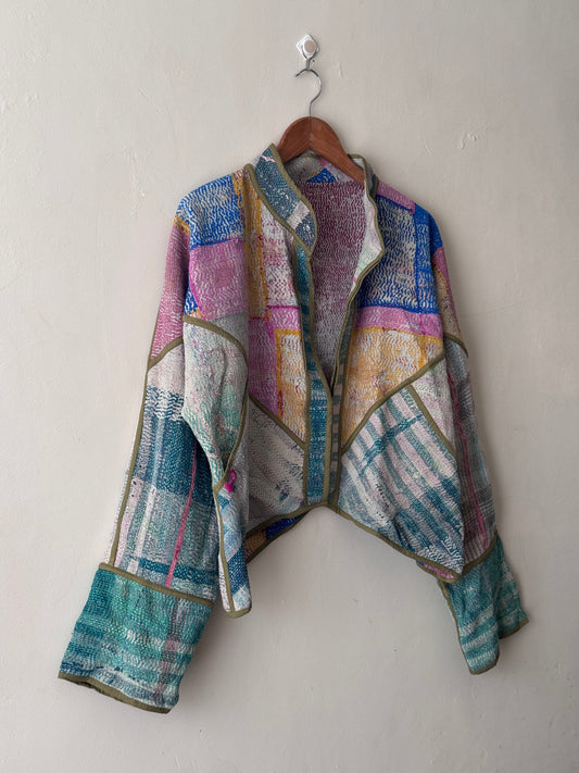Leah Kantha Cropped Jacket