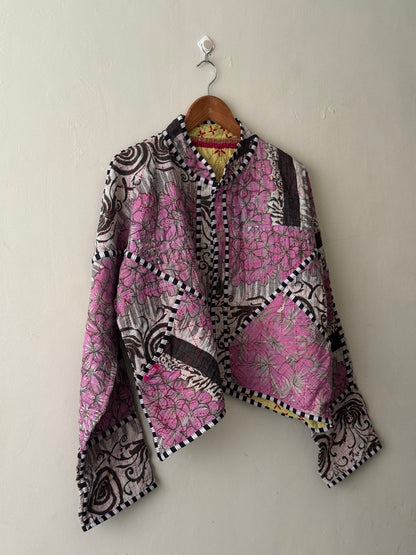 Leah Kantha Cropped Jacket