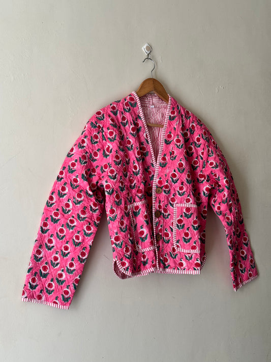 Handblock Quilted Jacket