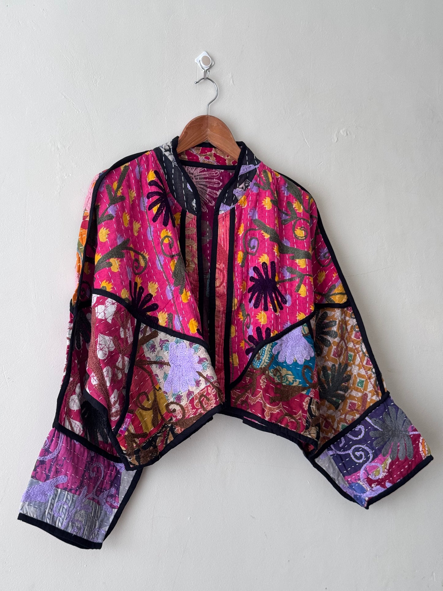 Cleo Cropped Kantha Jacket