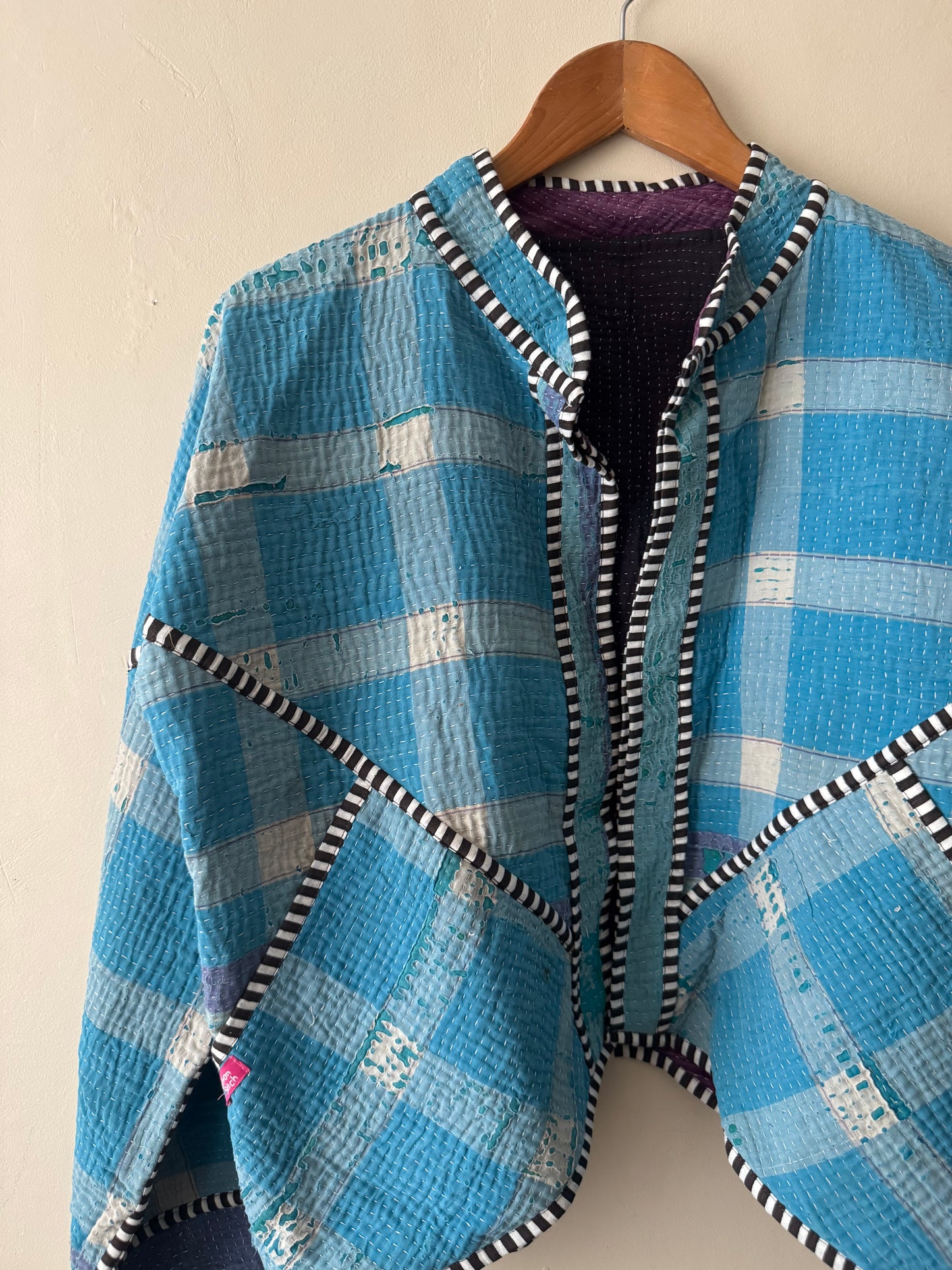 Leah Kantha Cropped Jacket