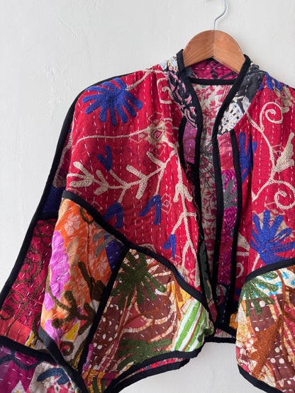 Cleo Cropped Kantha Jacket