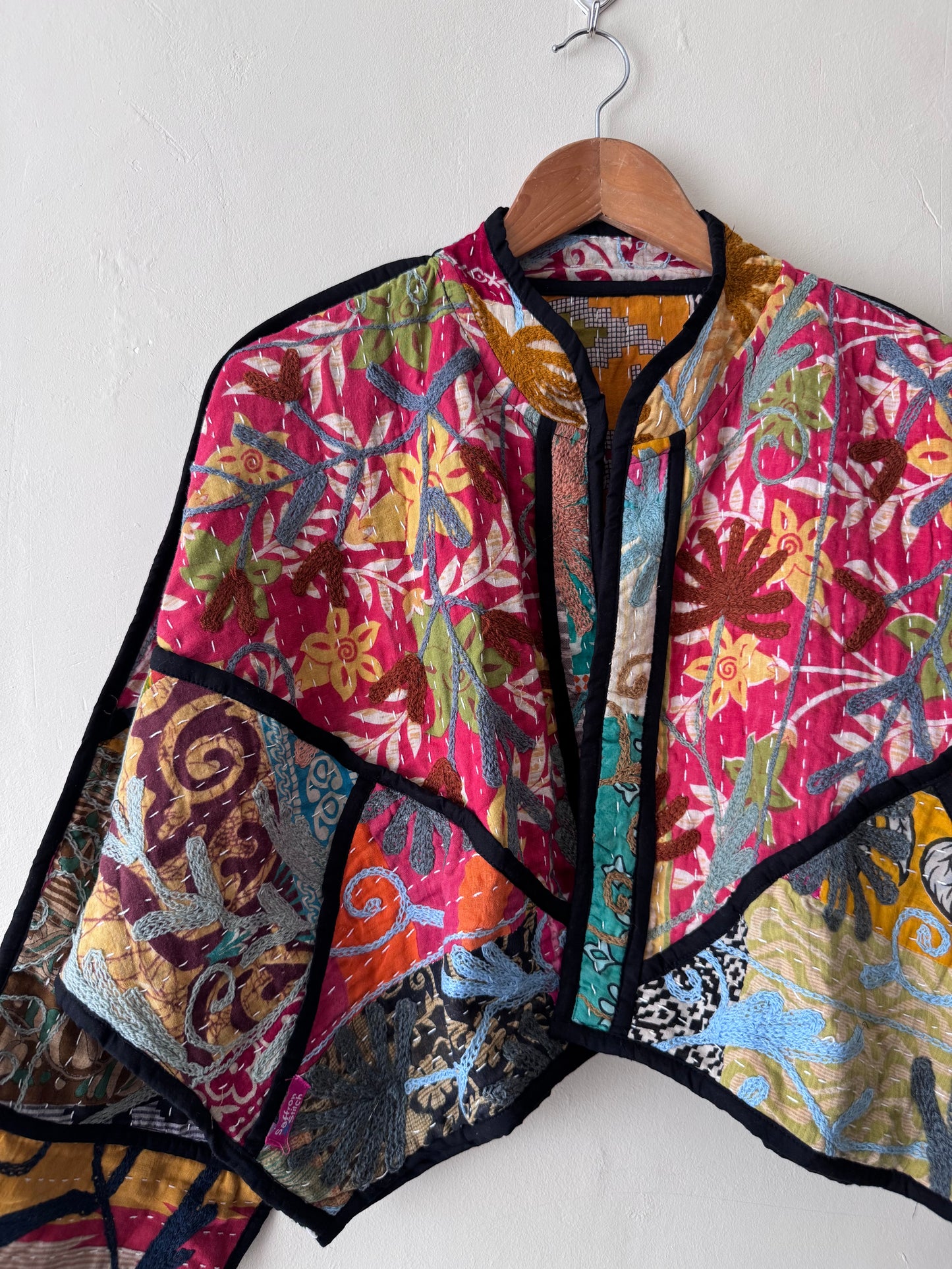 Cleo Cropped Kantha Jacket