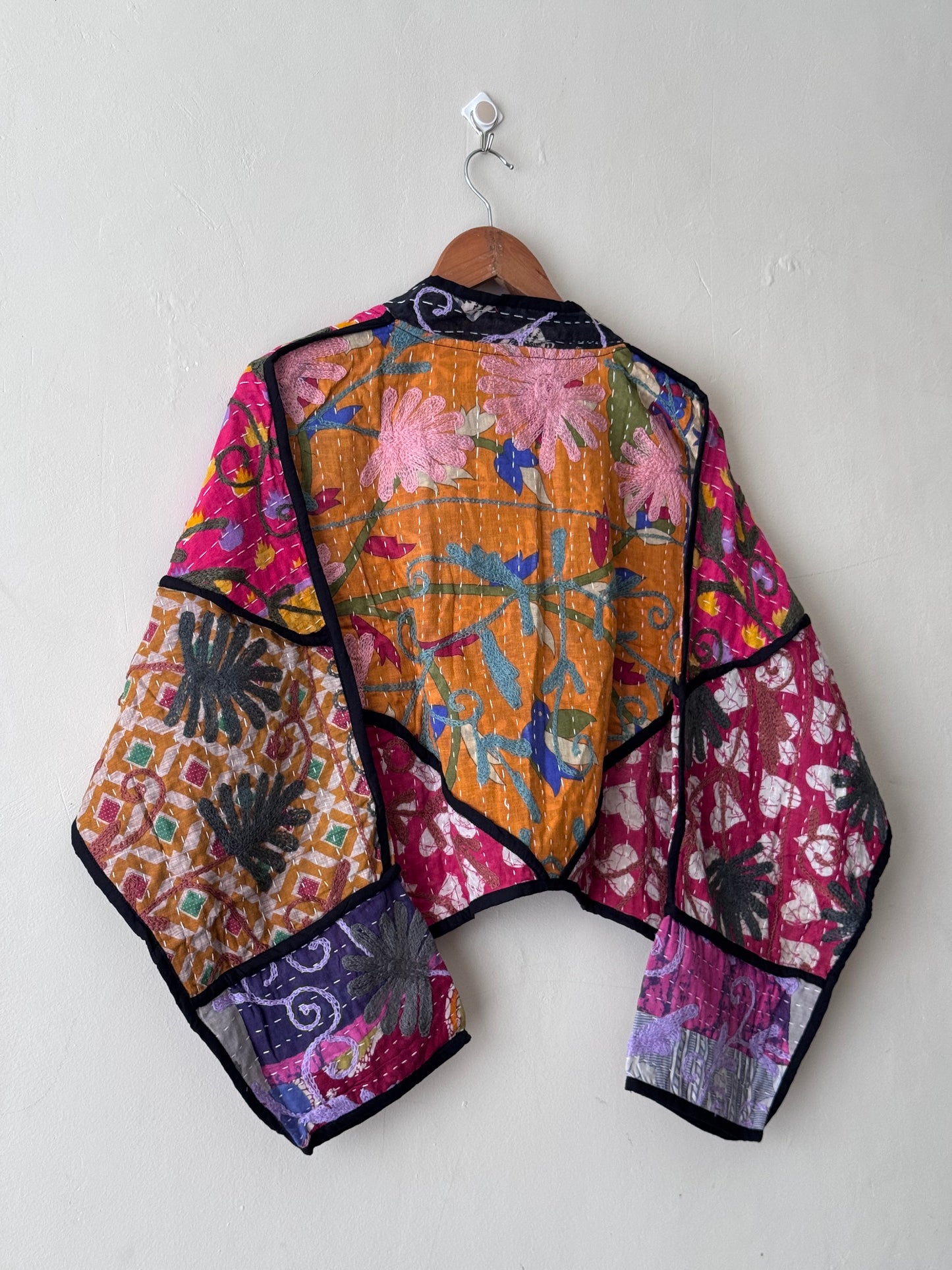 Cleo Cropped Kantha Jacket