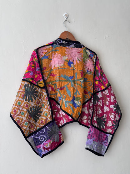 Cleo Cropped Kantha Jacket