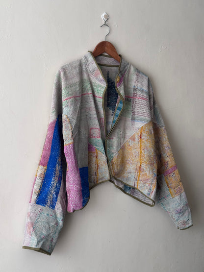 Leah Kantha Cropped Jacket