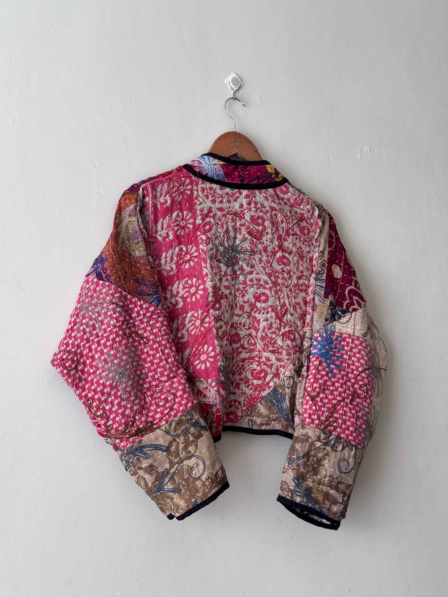 Cleo Cropped Kantha Jacket