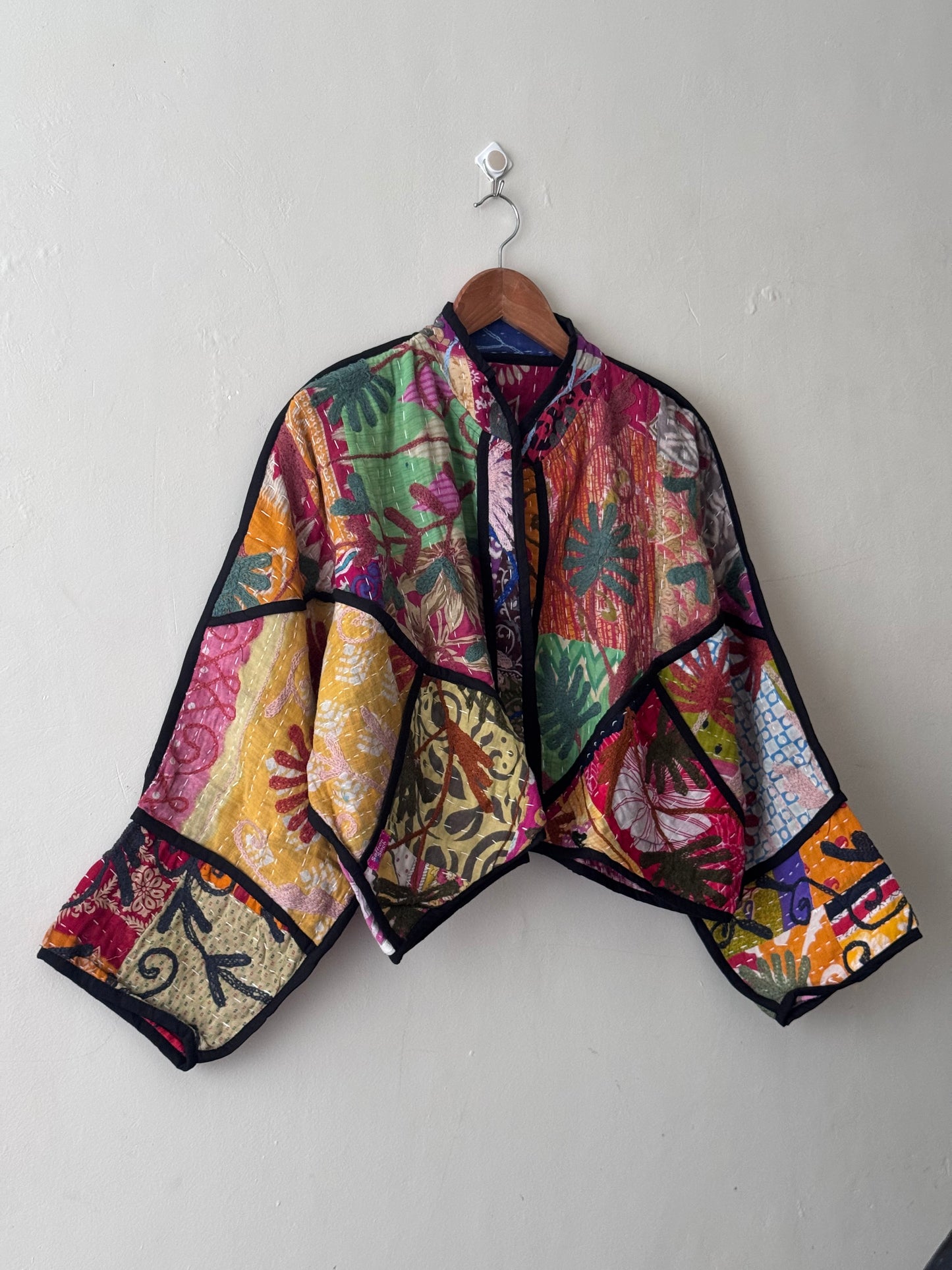 Cleo Cropped Kantha Jacket