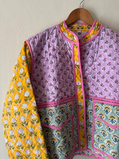 Patchwork Quilted Jacket