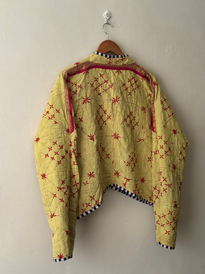 Leah Kantha Cropped Jacket