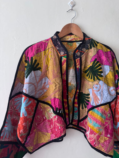 Cleo Cropped Kantha Jacket