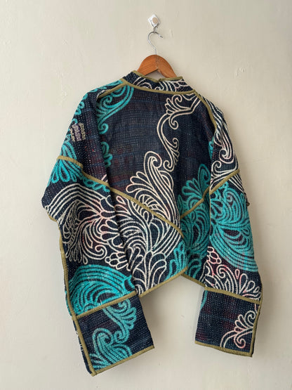 Leah Kantha Cropped Jacket