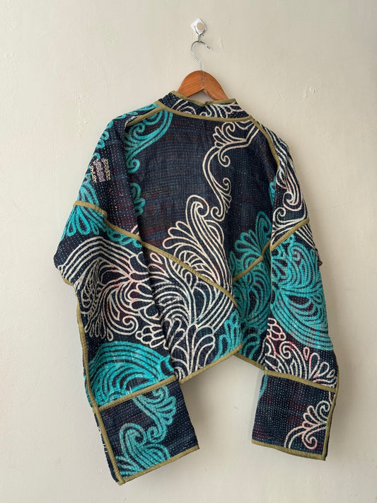 Leah Kantha Cropped Jacket