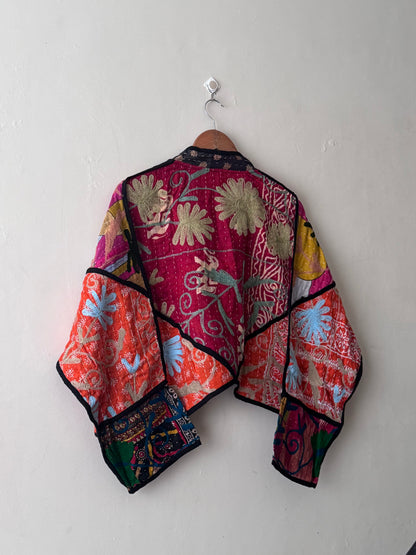 Cleo Cropped Kantha Jacket