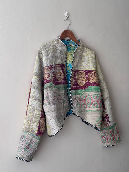Leah Kantha Cropped Jacket