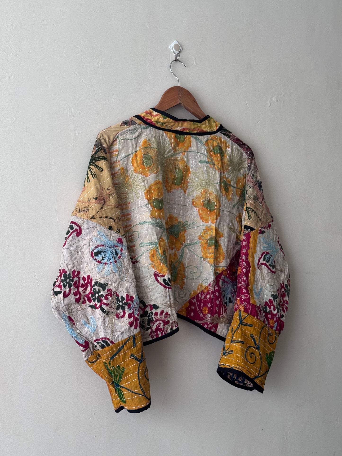 Cleo Cropped Kantha Jacket