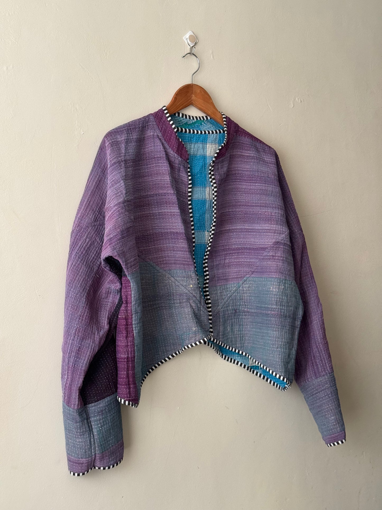 Leah Kantha Cropped Jacket