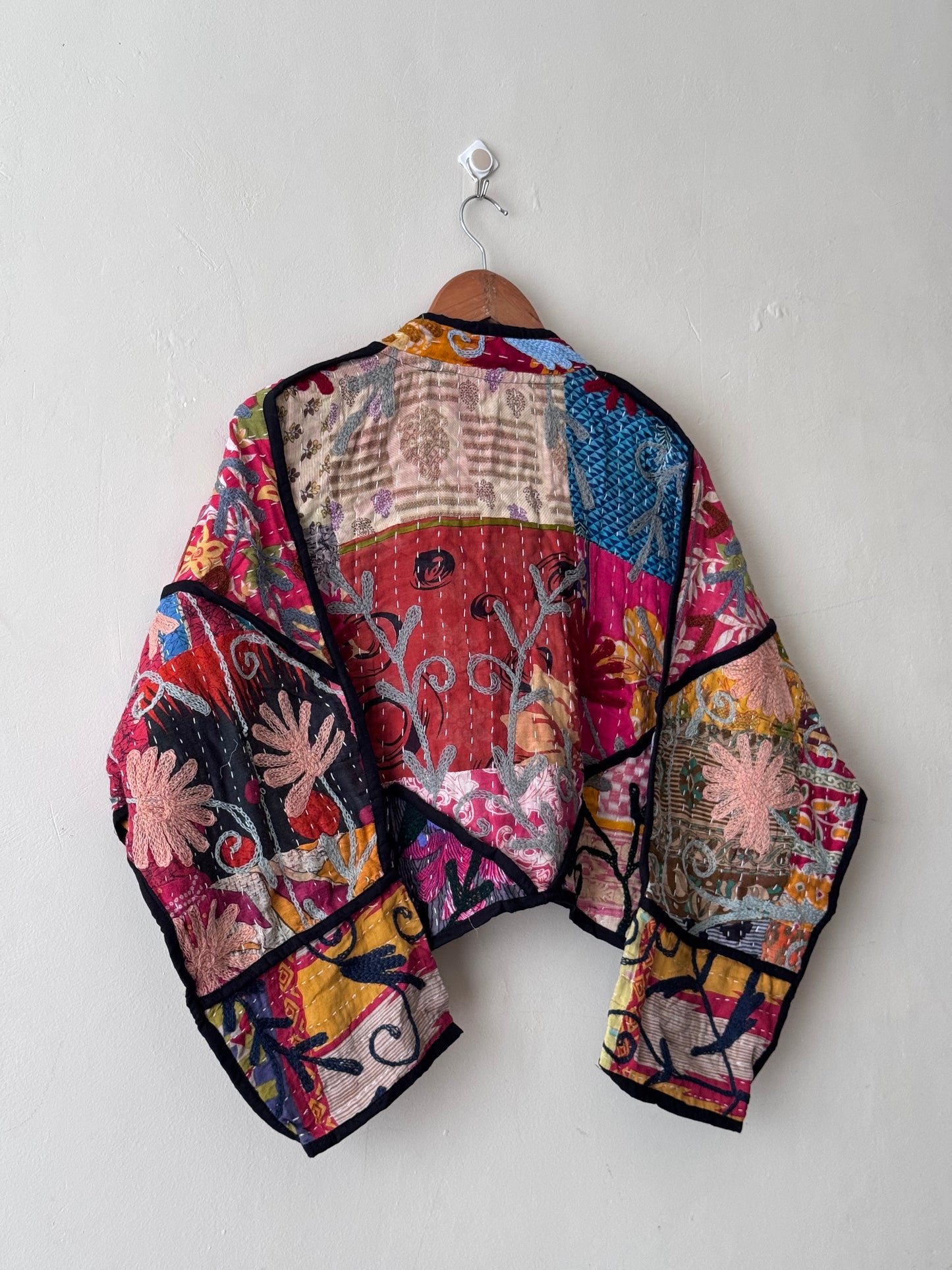 Cleo Cropped Kantha Jacket