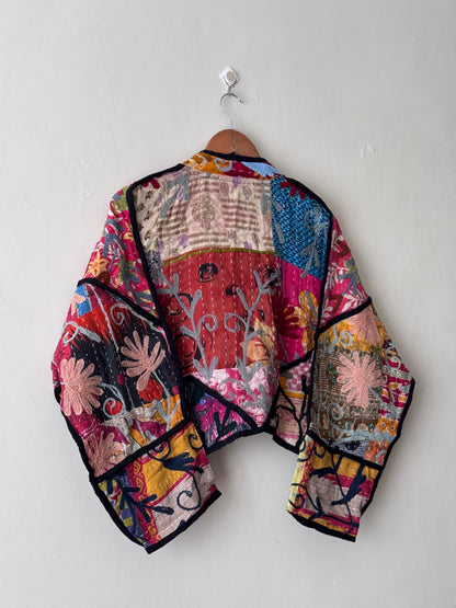 Cleo Cropped Kantha Jacket