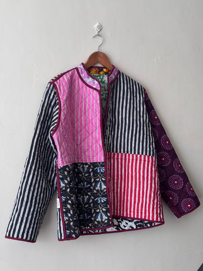 Patchwork Quilted Jacket