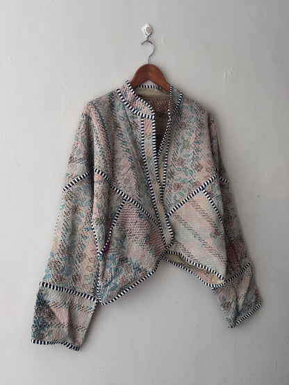 Leah Kantha Cropped Jacket