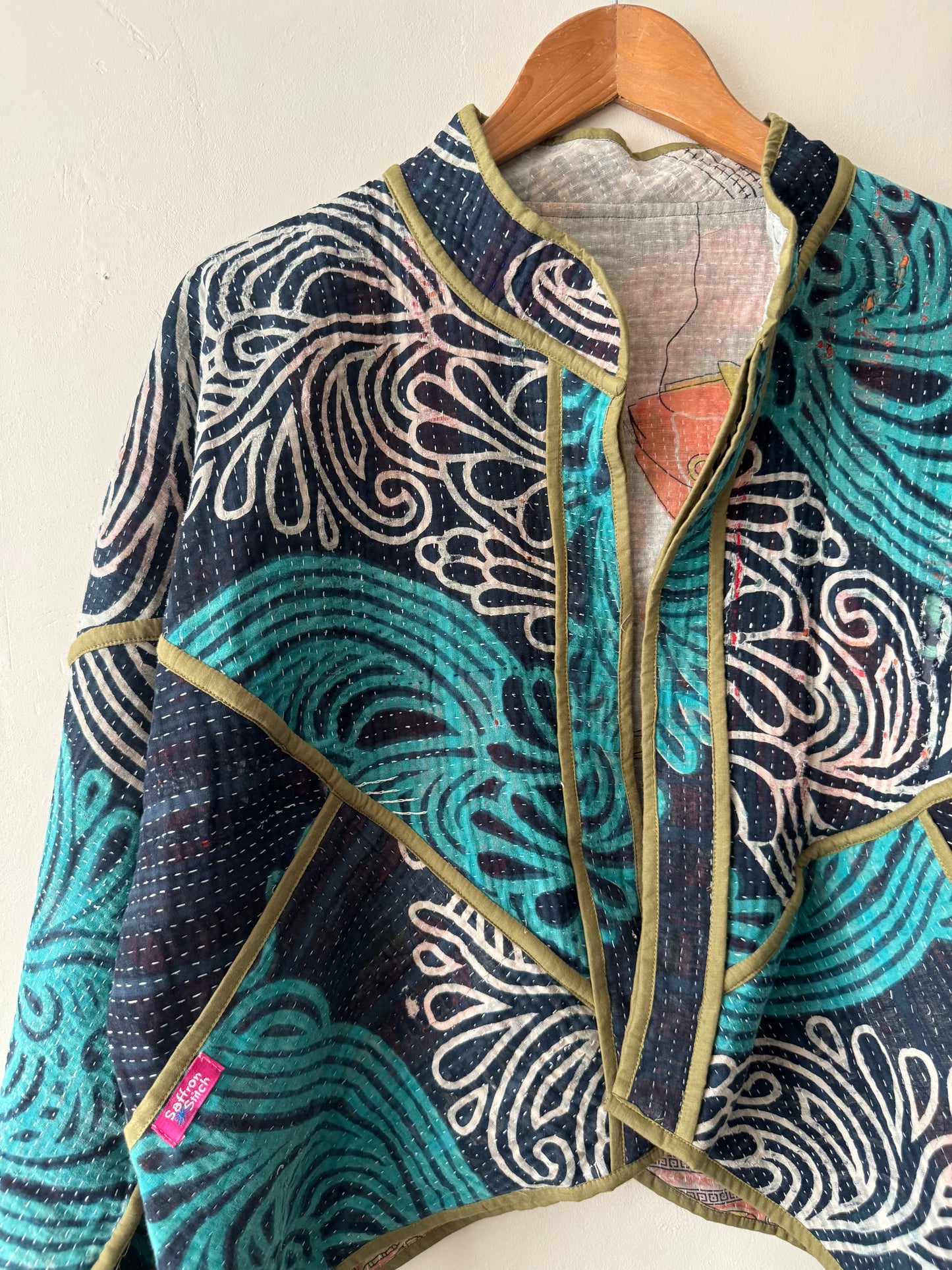 Leah Kantha Cropped Jacket