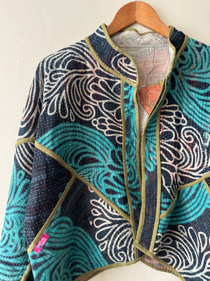 Leah Kantha Cropped Jacket