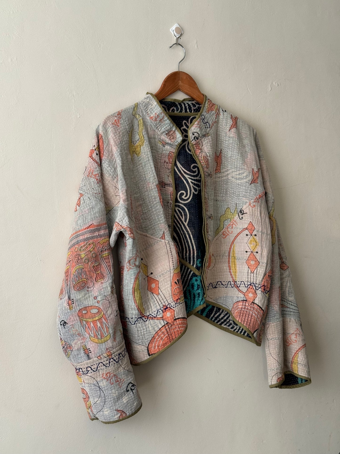 Leah Kantha Cropped Jacket