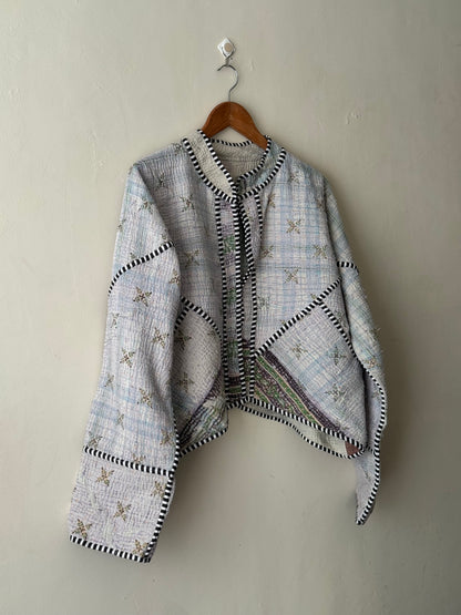 Leah Kantha Cropped Jacket