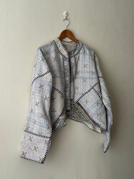 Leah Kantha Cropped Jacket
