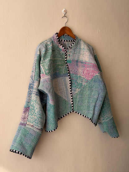 Leah Kantha Cropped Jacket