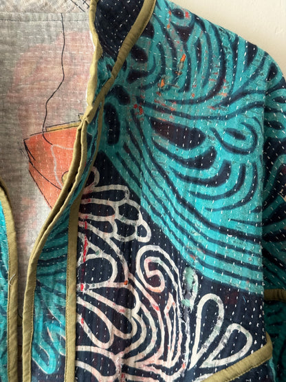 Leah Kantha Cropped Jacket
