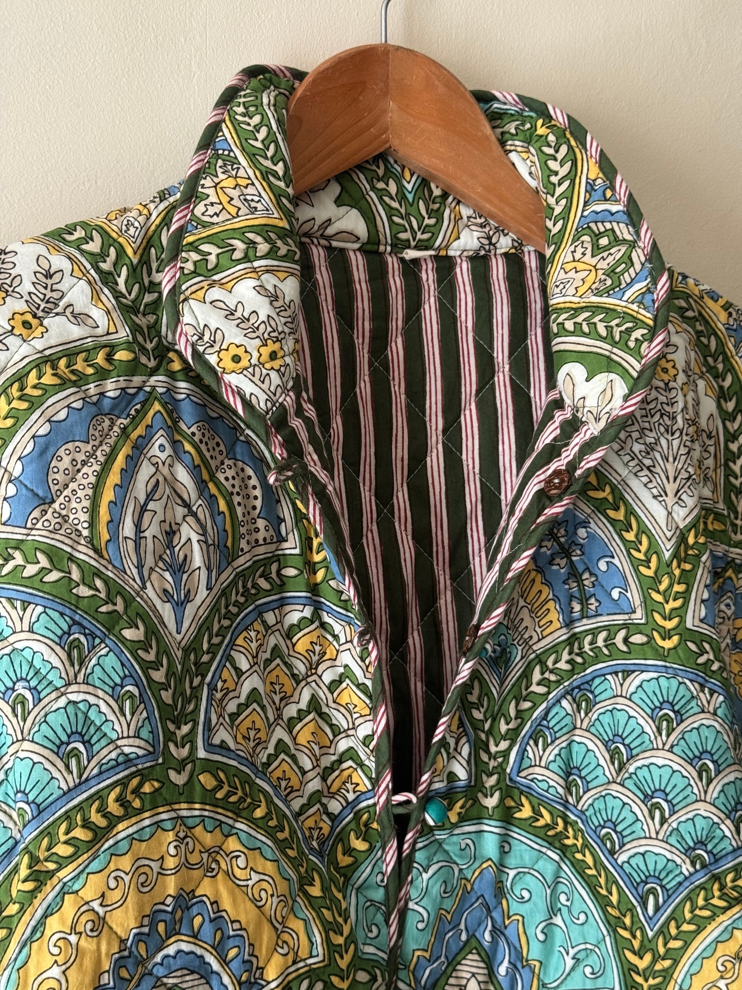 Handblock Quilted Jacket