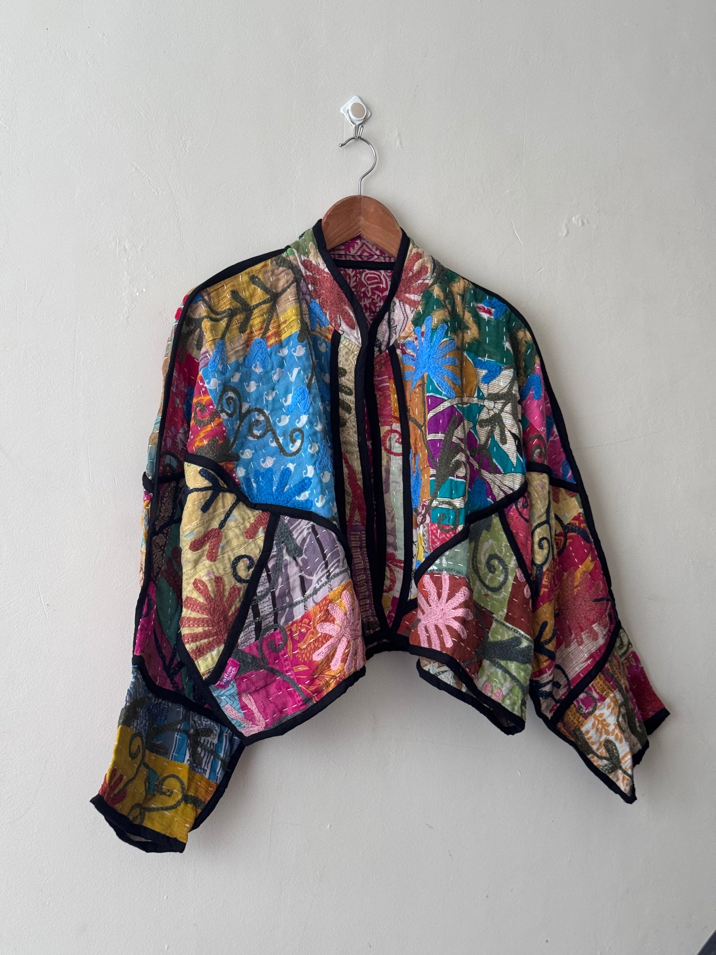 Cleo Cropped Kantha Jacket